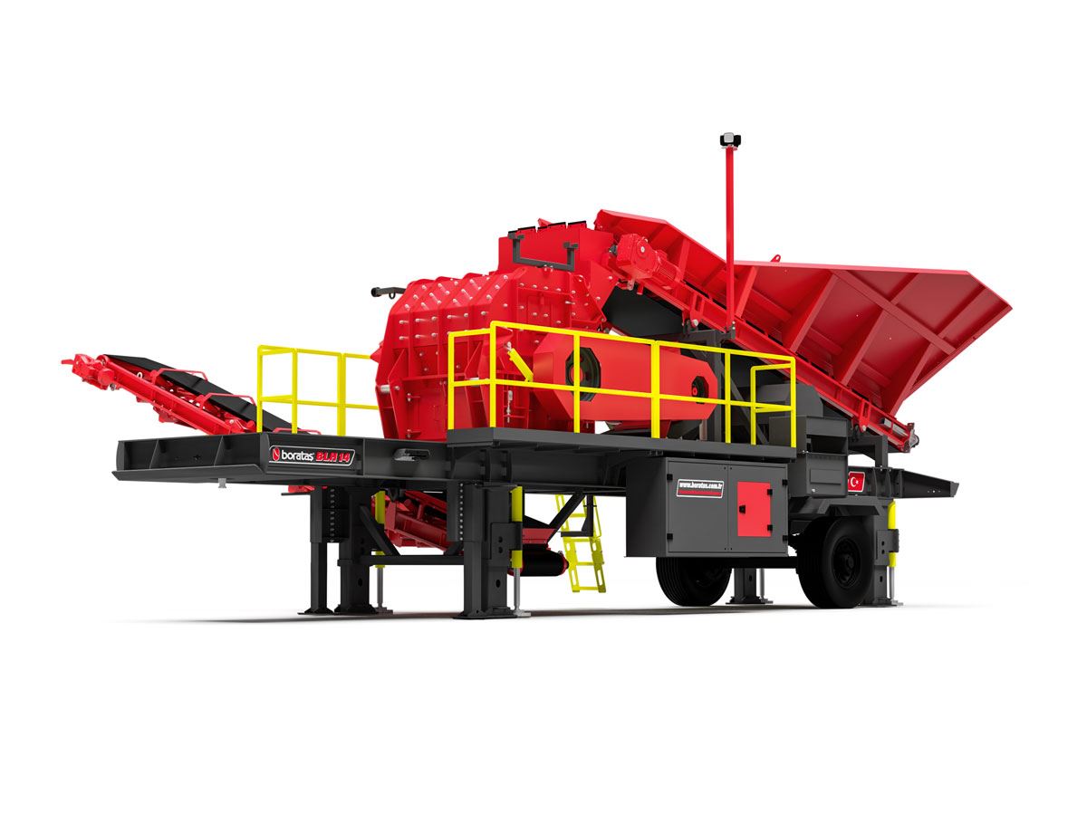 Wheel-Mounted Hammer Crusher