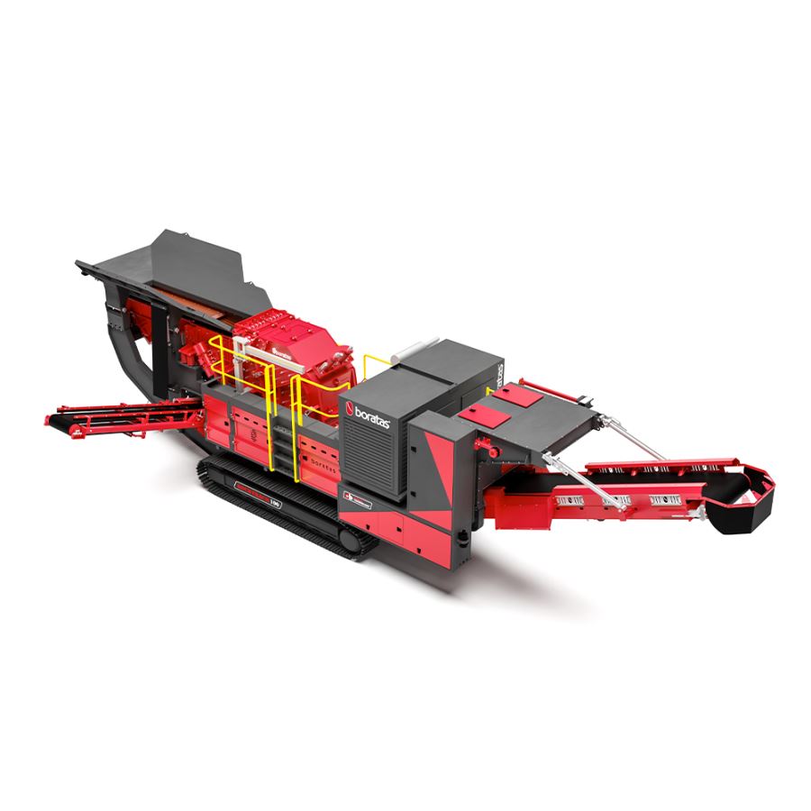 Rocktrack Mobile Impact Crusher BPK100 Hybrid